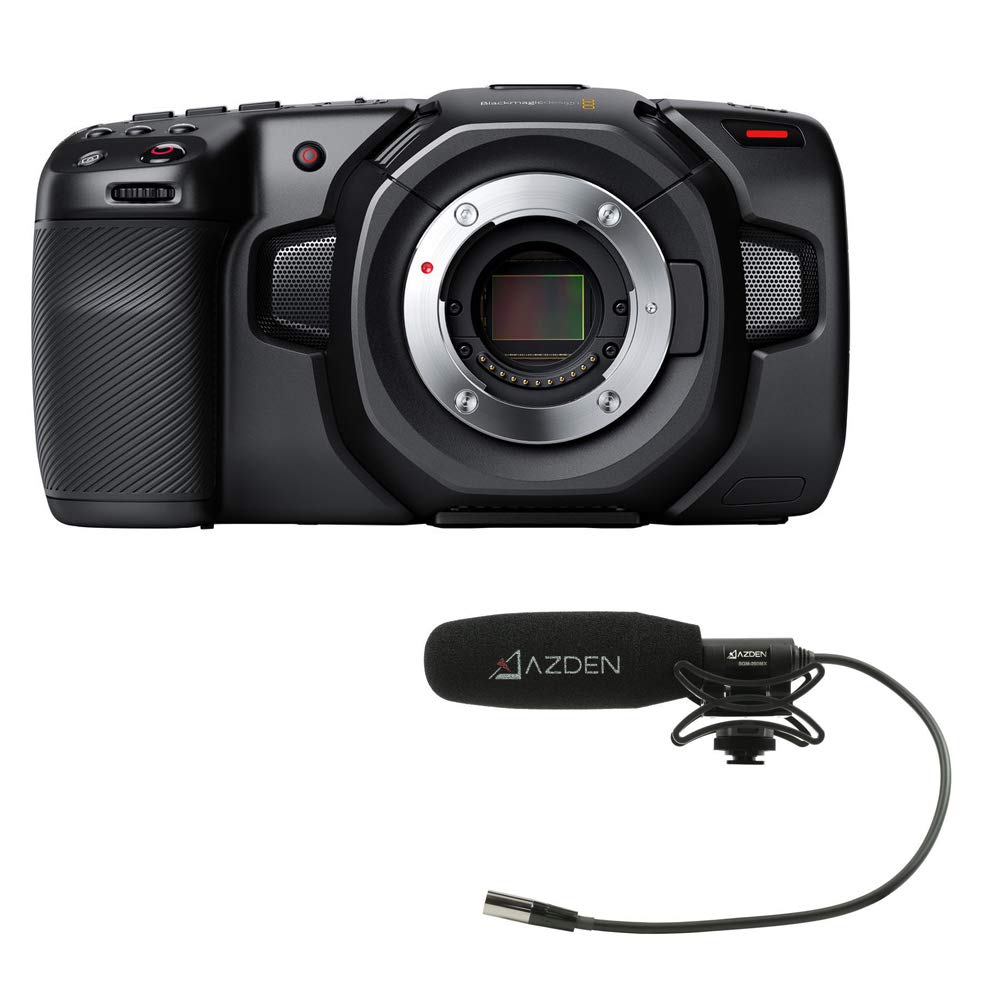 Amazon.com : Blackmagic Design Pocket Cinema Camera 4K with Azden