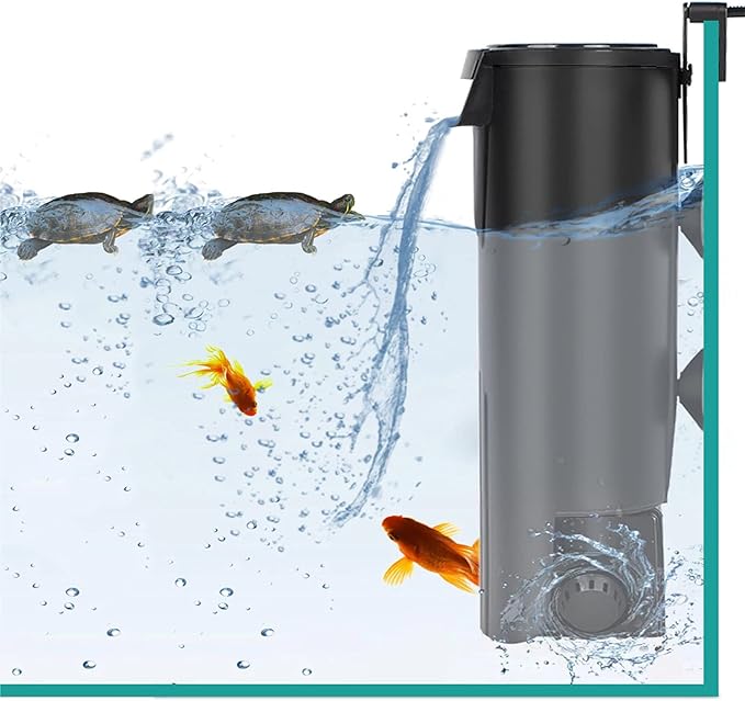 Amazon.com : HIERYAN Turtle Filter, Turtle Reptile Water Filter ...