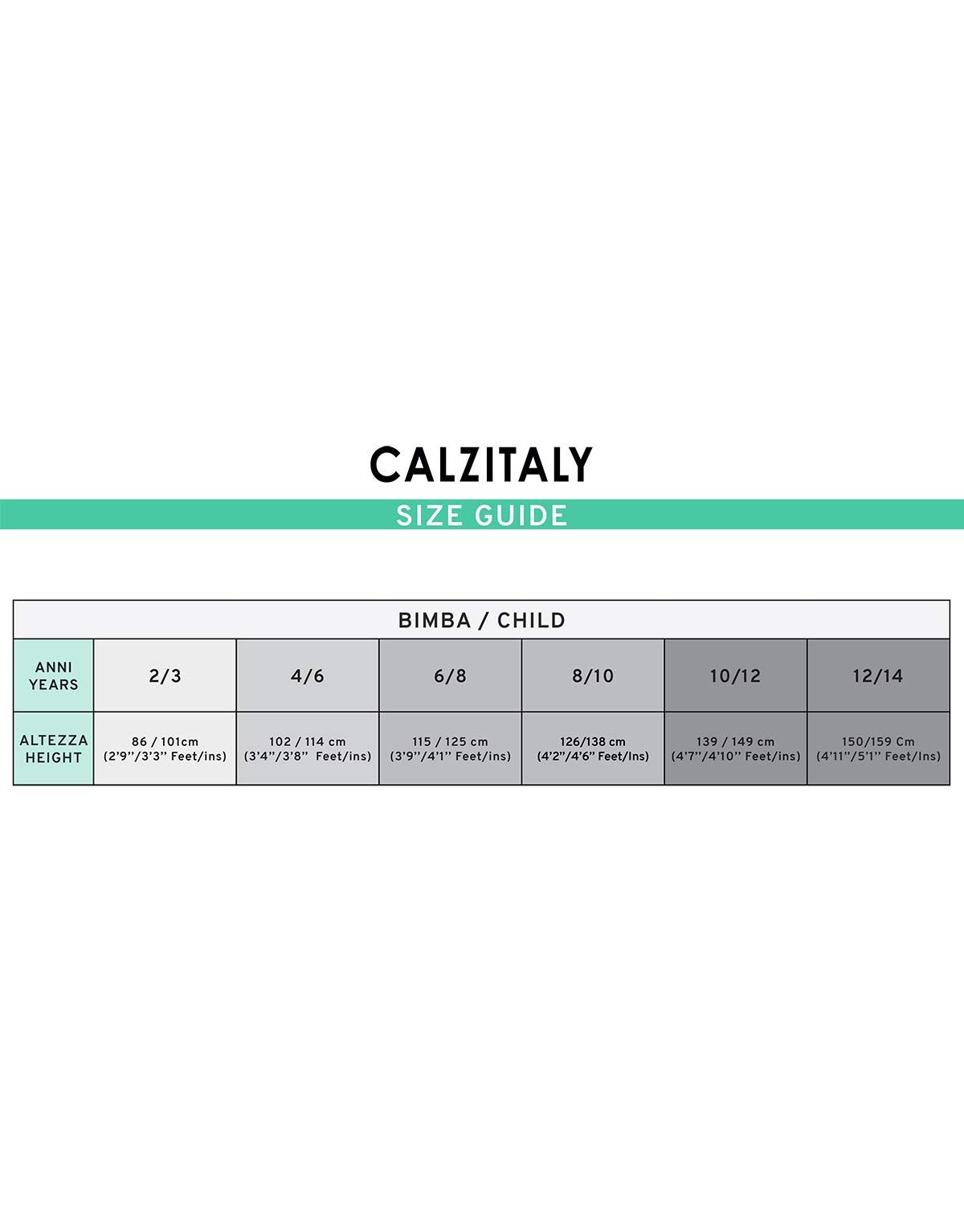 CALZITALY PACK 3 PAIRES Collant pour l’Ecole, Collants Fille en Microfibre, Collant Fille Opaque, de 2 à 14 Ans, Bleu, Noir, Gris, 60 DEN, Made in Italy