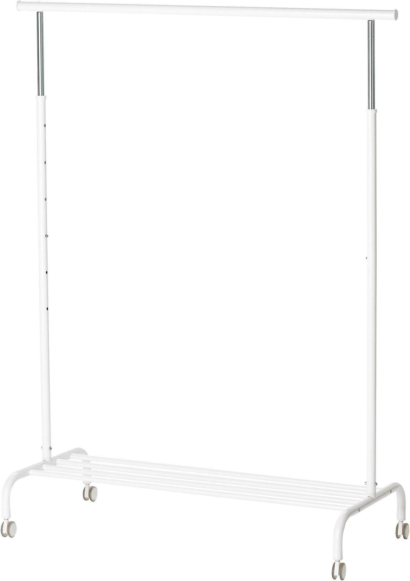 IKEA Rigga Clothes Rack, White
