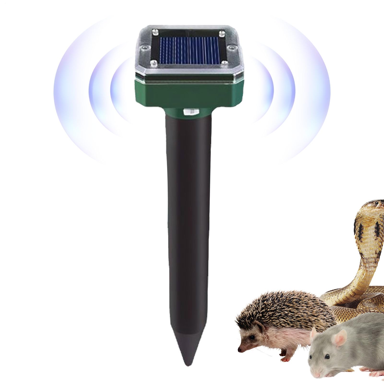 Disuasivos para gatos, repelente ultrasónico para gatos, repelente solar Ca-t, repelente de animales ultrasónico, control de callejón para protección exterior, herramientas de advertencia