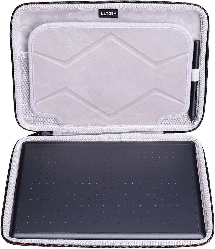 LTGEM Hard Case for One by Wacom Graphic Drawing Tablet Medium(CTL672K1A)