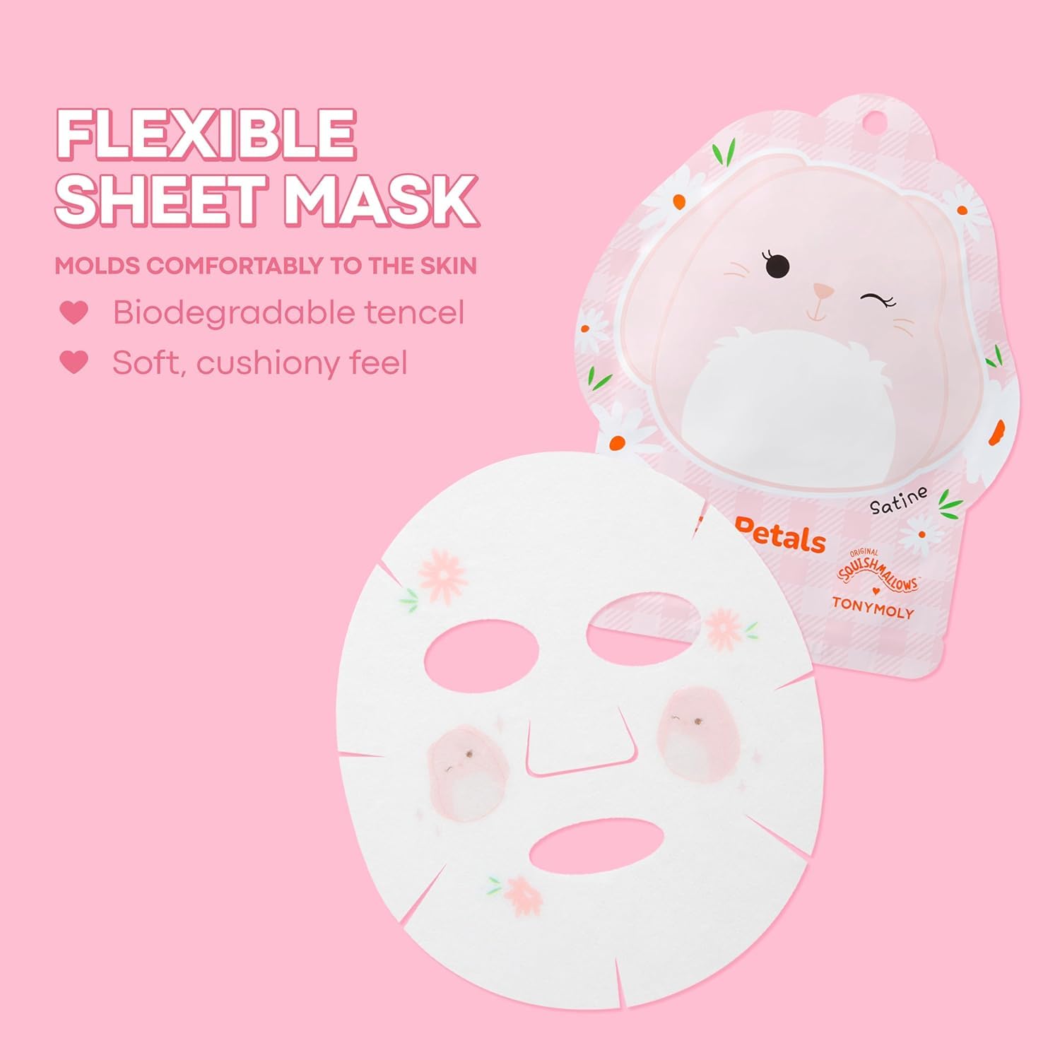 Amazon.com: TONYMOLY x Squishmallows 6-Pack Sheet Mask Set