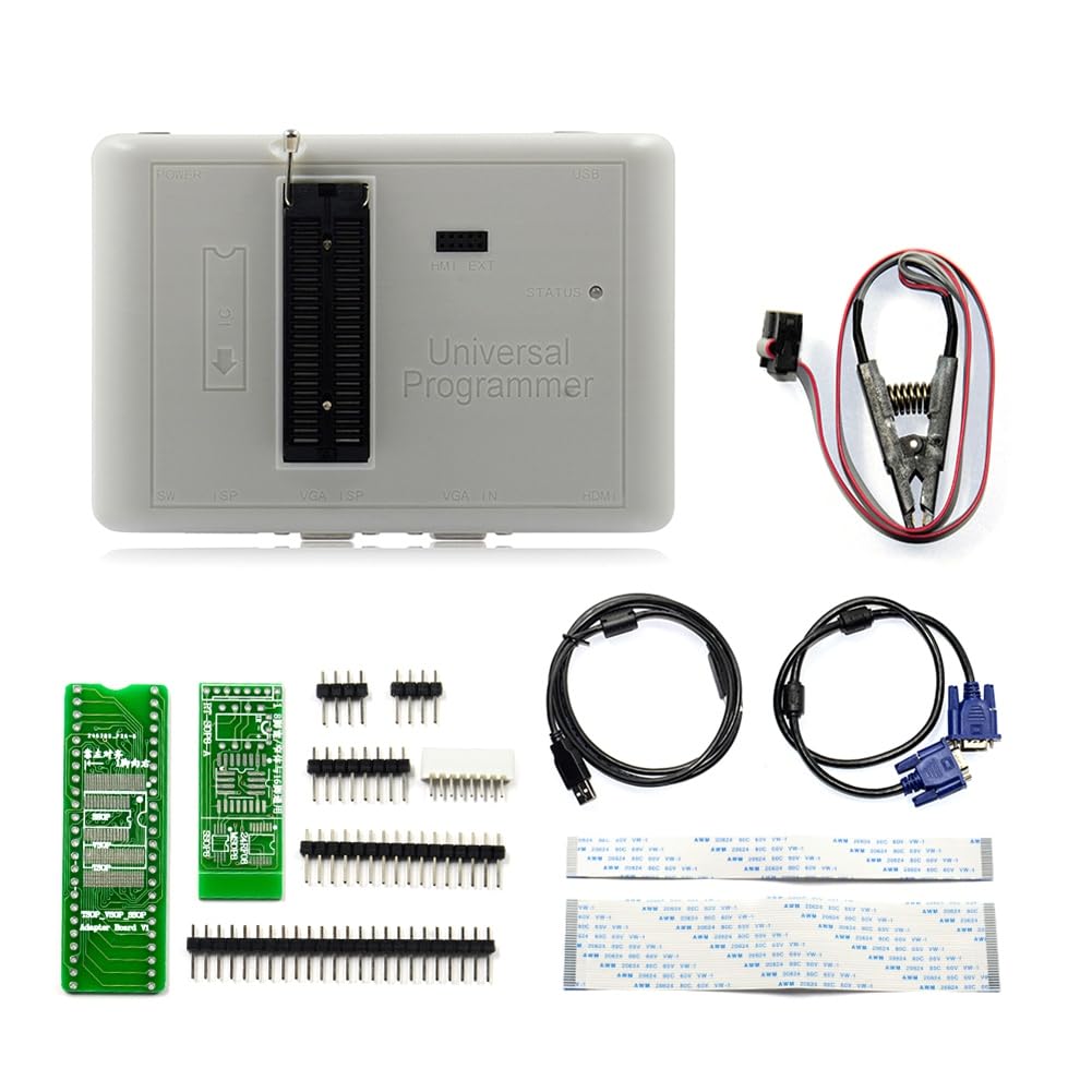 Azull RT809H EMMC-Nand Flash Programmer mit Adaptern BGA48 TSOP48 Hochpräzises Programmierwerkzeug