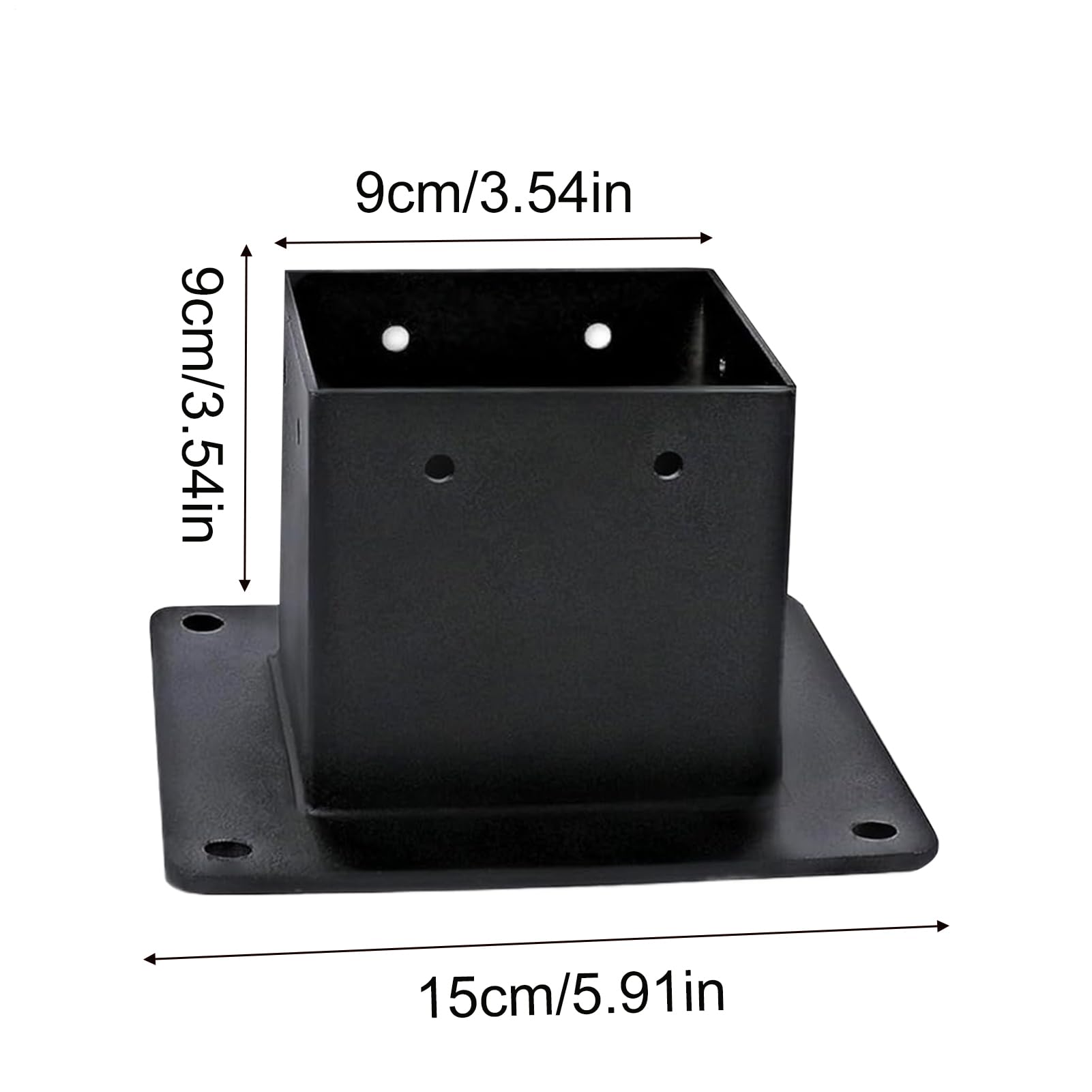 słupka 8,4x8,9 cm Rozmiar wewnętrzny słupka 2 sztuki dla