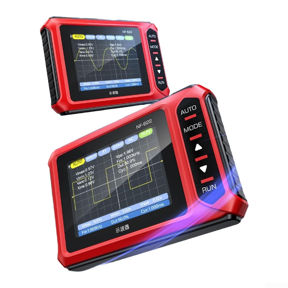 Oscilloscopio portatile digitale tenuto in mano 2.5MS/s frequenza di