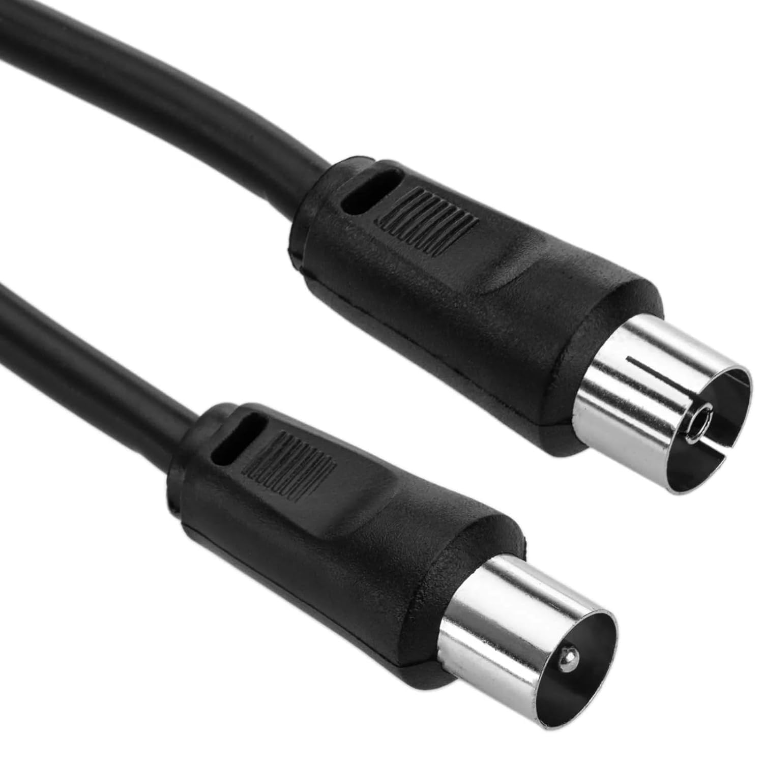Cablepelado® Cavo per antenna TV, 75 Ω, 3 m, colore: nero