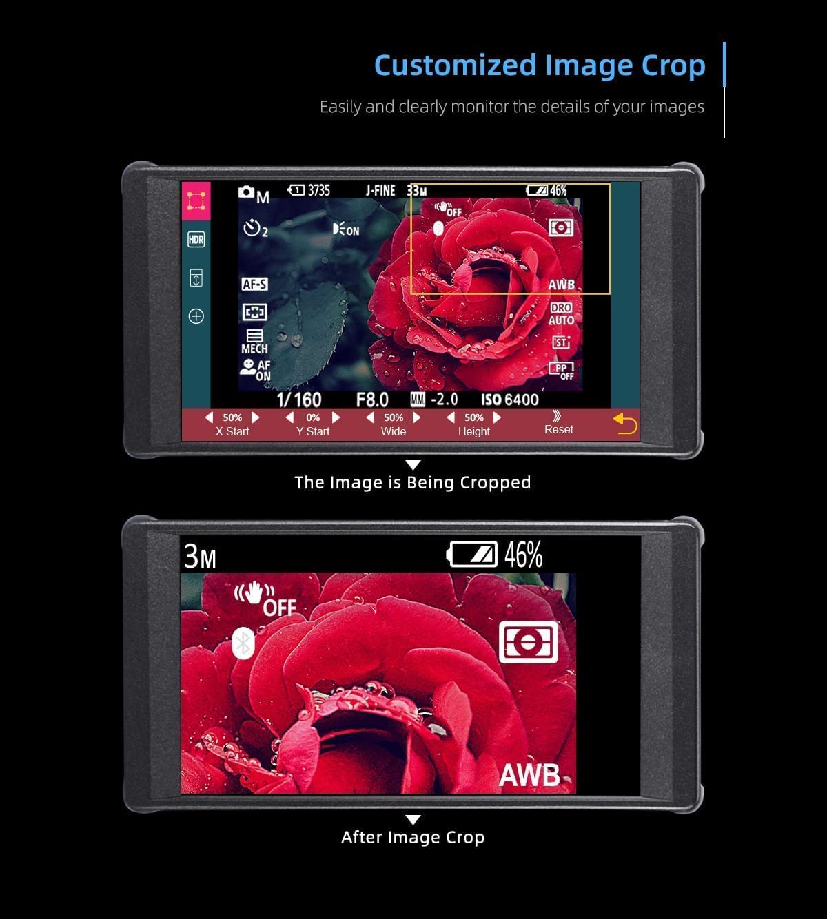 Buy Portkeys PT6 5.2″ 4K HDMI Wide Color Gamut Touch Screen DSLR