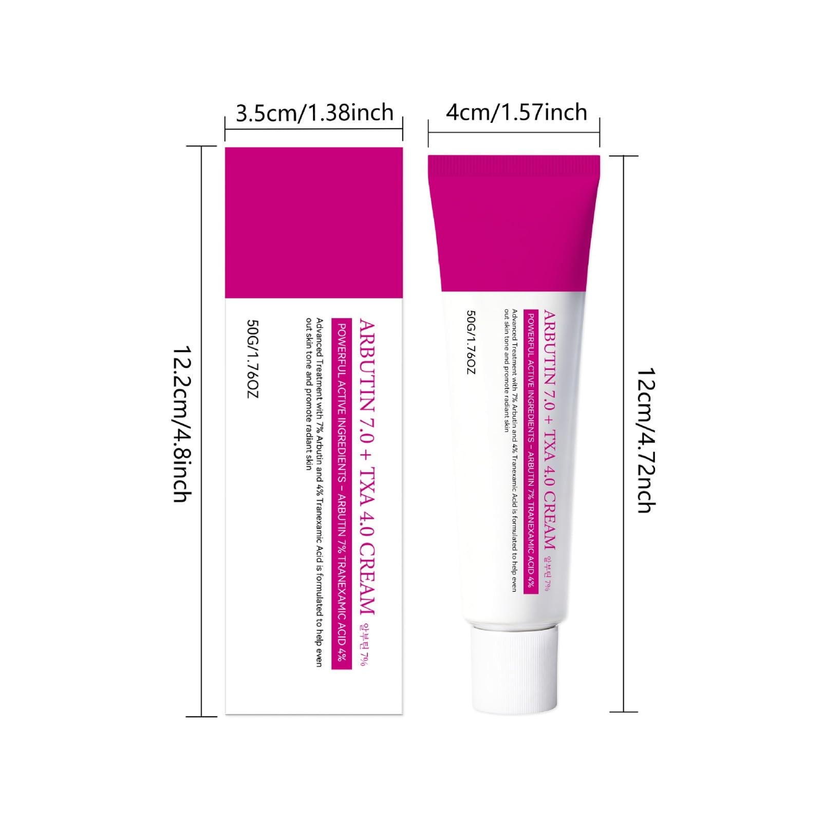 Krem Arbutin, Arbutin 7%+Tranexamic Acid 4% Cream, krem do odbarwiania twarzy