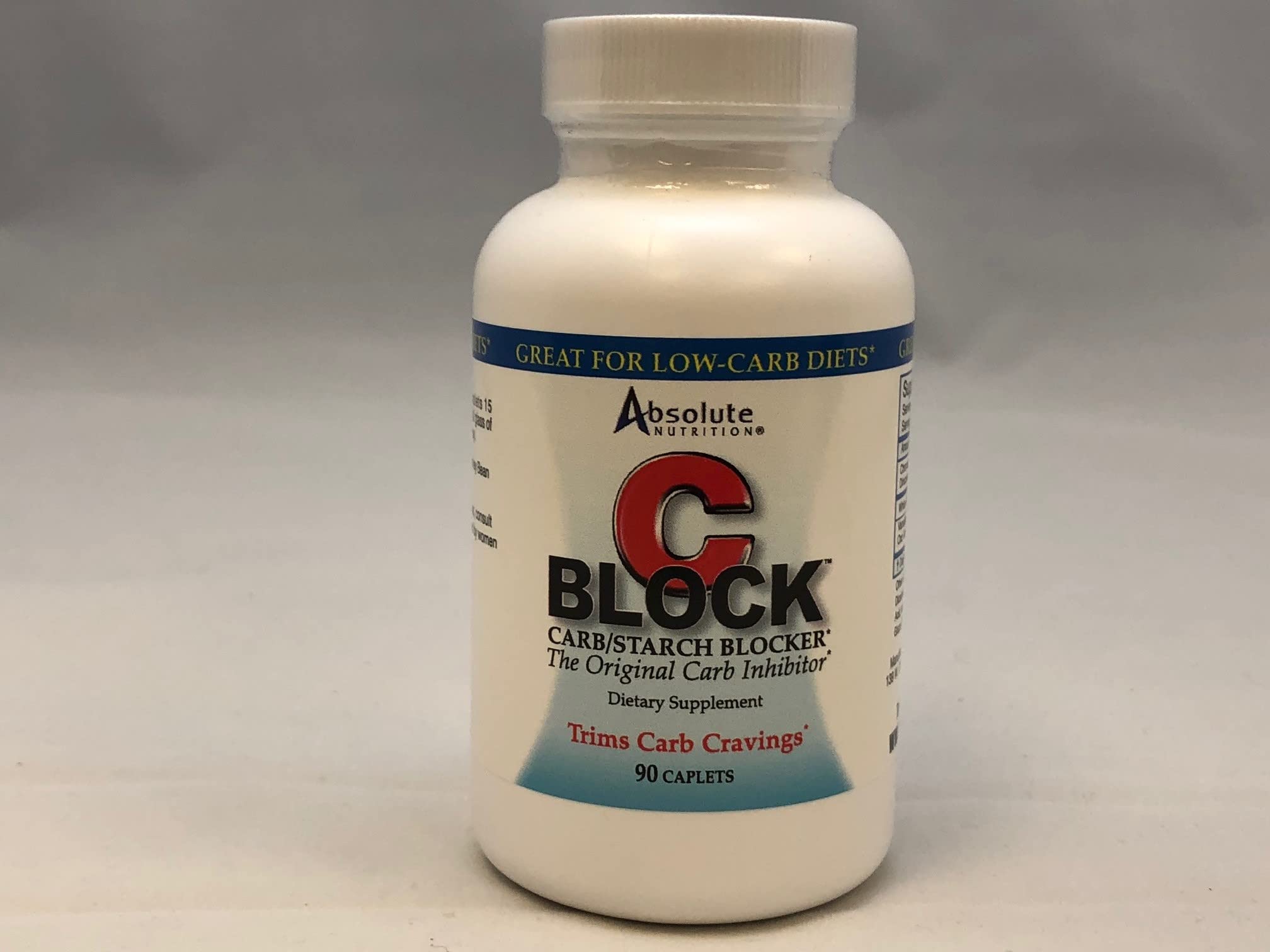 Absolute Nutrition Cblock Carb Starch Blocker Caplets One Size Multi