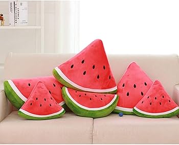 Amazon｜果物 抱き枕 スイカ クッション 気持ちいい抱きまくら スイカ