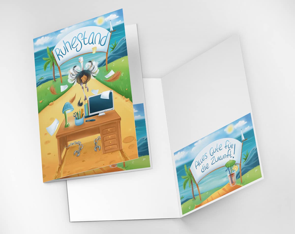 Detalle Despedida Oficina Tarjeta De Despedida Para Compañeros De Trabajo - Tamaño A4 Con Sobre, Personalizable Tarjeta Despedida Trabajo