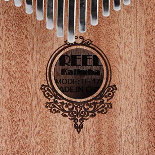 Dilwe Pouce Piano, 17 Touches Kalimba en Acajou avec Marteau Tuning, échelle Autocollant, Chiffon de Nettoyage, Sac… - Les Beatles, Paul McCartney, John Lennon, RIngo Starr, George Harrison Dilwe Pouce Piano, 17 Touches Kalimba en Acajou avec Marteau Tuning, échelle Autocollant, Chiffon de Nettoyage, Sac… – Image 7