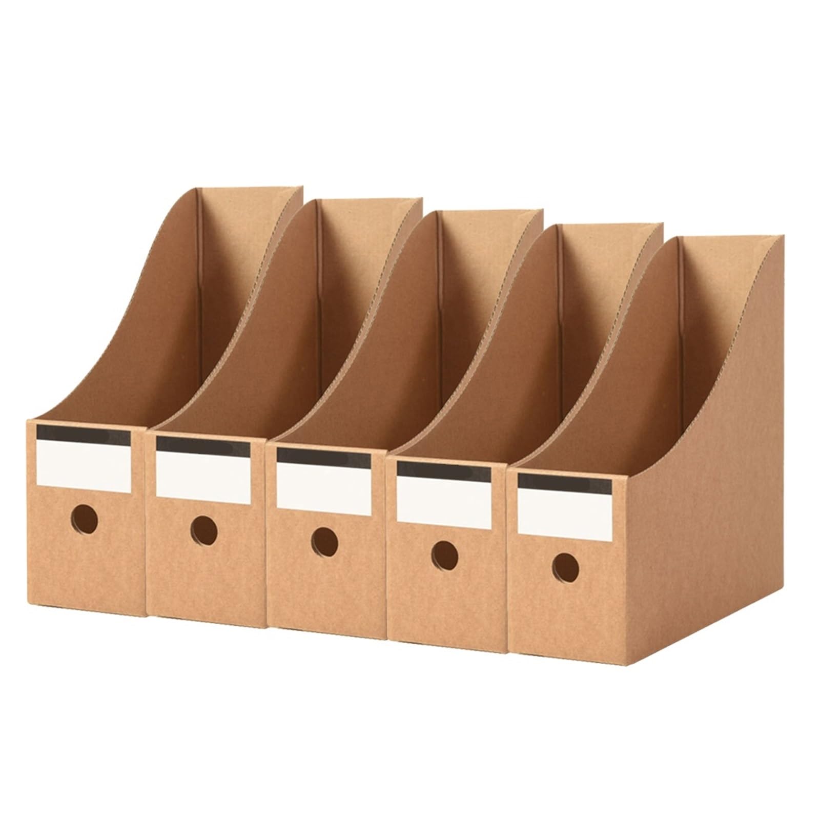 Support rangement sur pied livres et documents en carton kraft