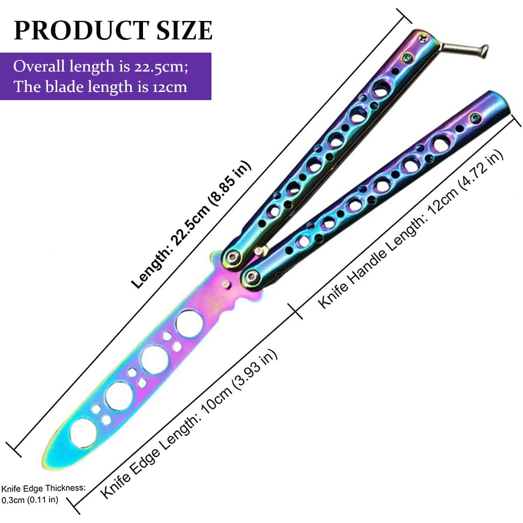 Proberos Butterfly Knife Trainer - Safe Practice -3 Proberos Butterfly Knife Trainer - Safe Practice -3