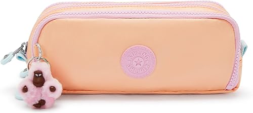 Kipling Gitroy - Estuche metálico color naranja mágico