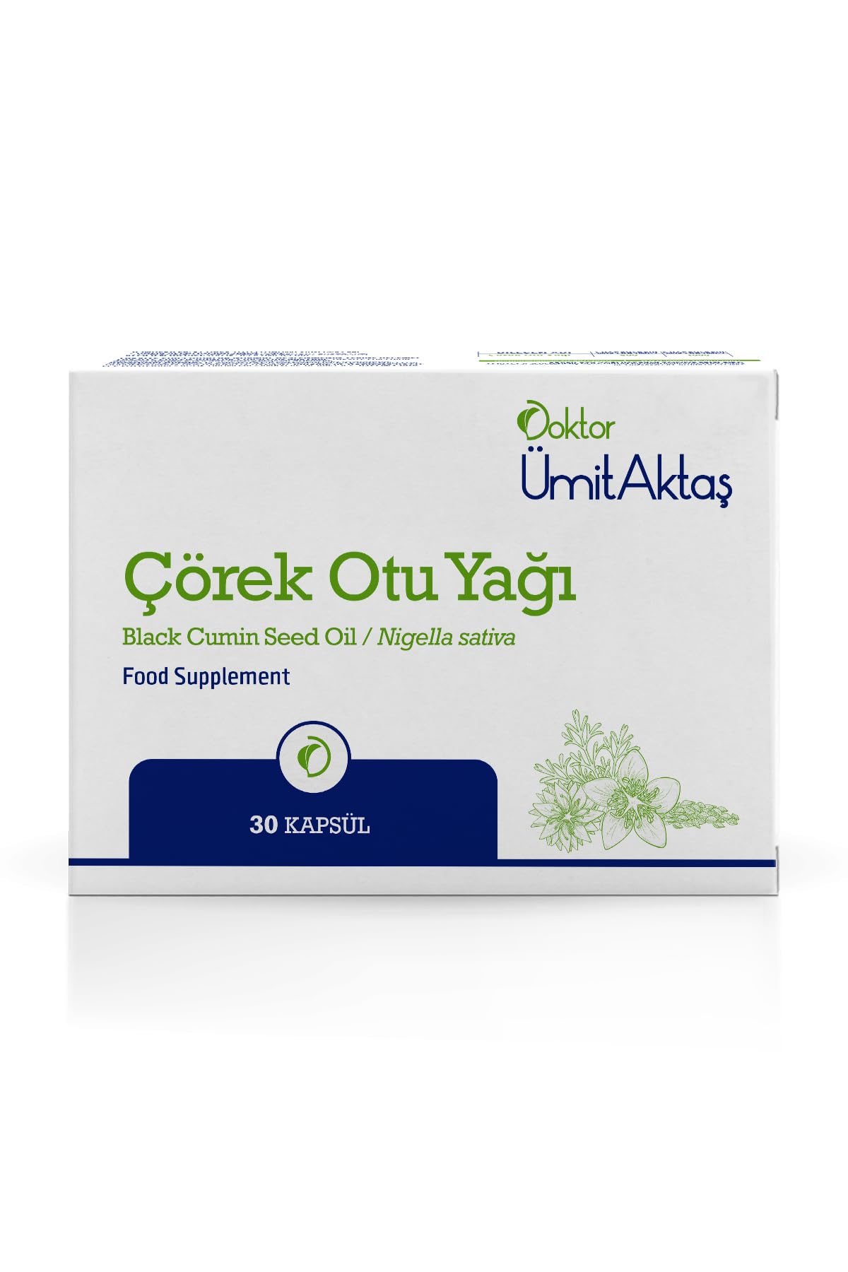 Çörekotu Yağı - Helal Sertifikalı Soğuk Sıkım 30 Kapsül