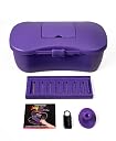 Joyboxx + Playtray (Purple/Purple) LIMITED EDITION - The #1 Toy Box for Adults - Hygienic Clean and Lock Storage System, Made in the USA, Non-Toxic, Recyclable gallery image