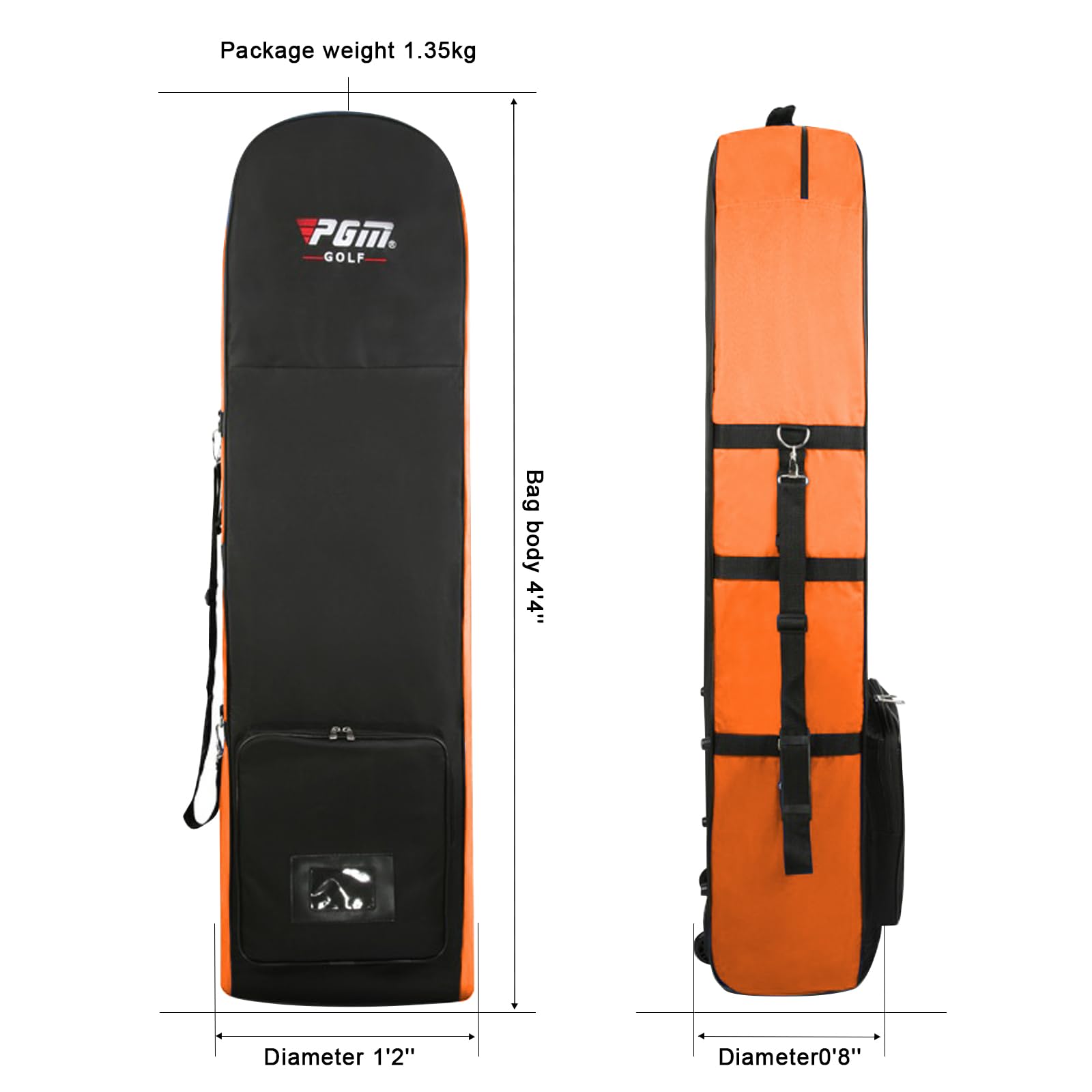Amazon | PGM ゴルフバッグ | PGM | トラベルカバー