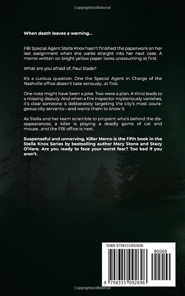 Killer Memo (Stella Knox FBI Mystery Series) - Image 2