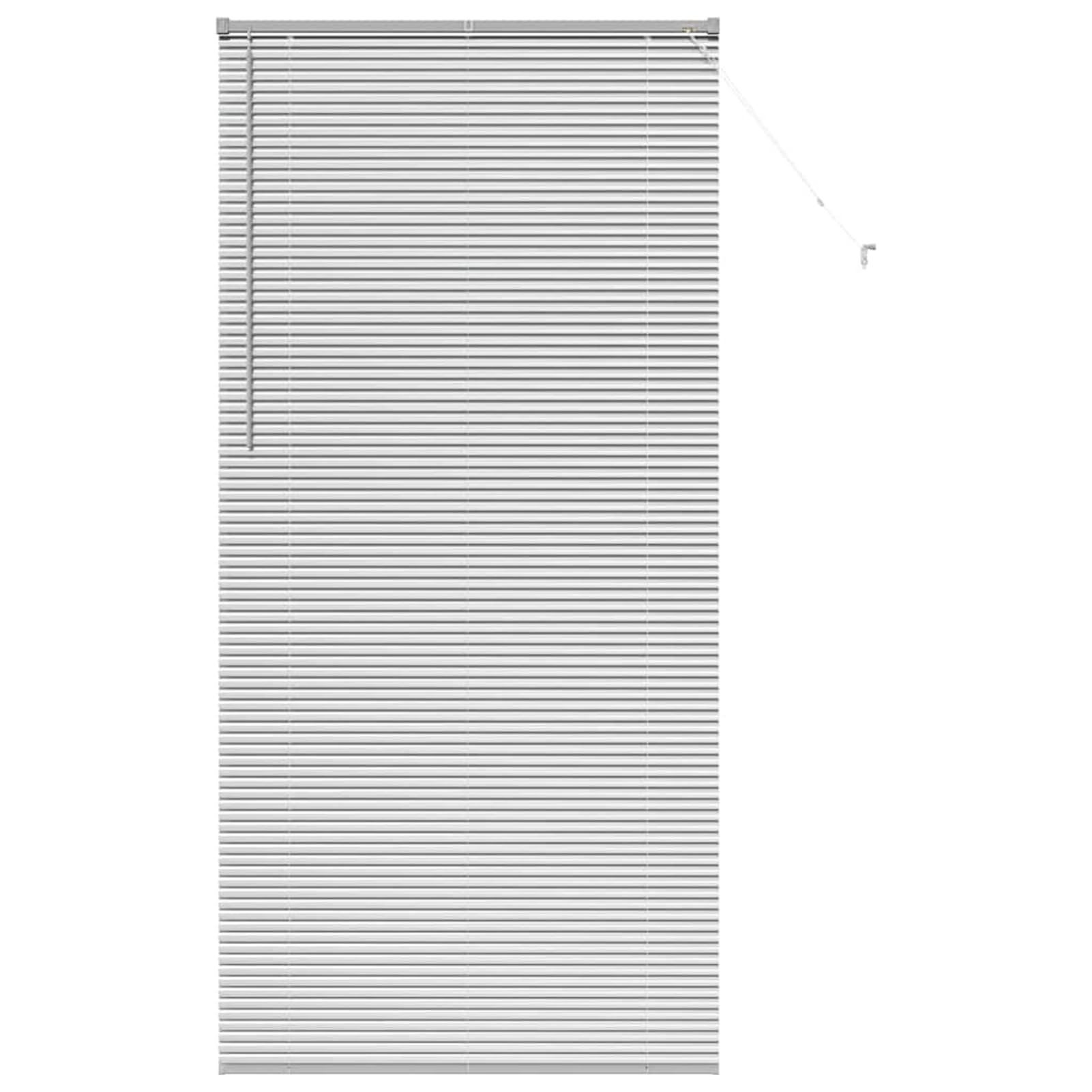Gecheer Tenda per Finestra con Tende Altro Argento 100 x 220 cm AlluminioTende Moderne