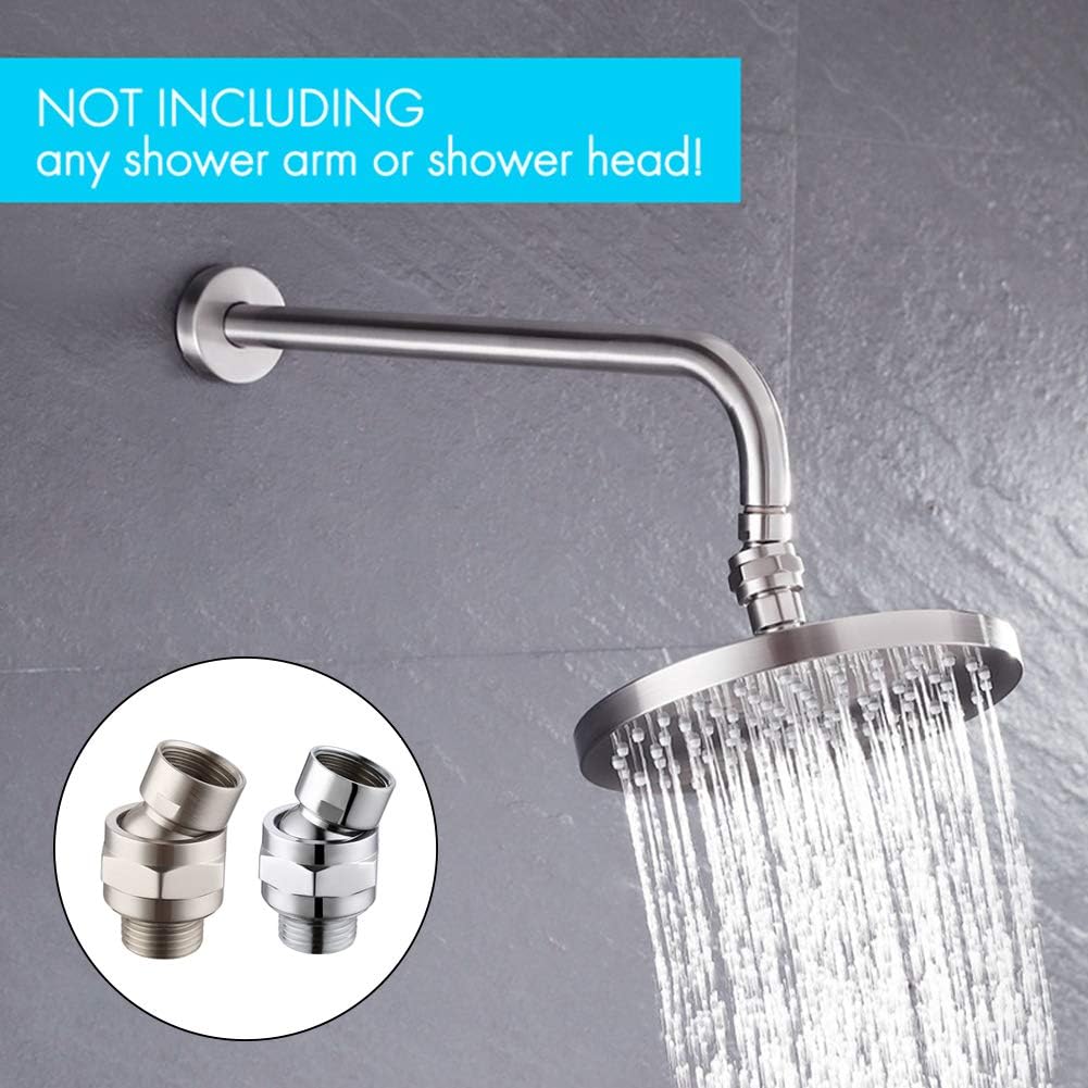 ALEOHALTER Shower Connector Ball Joint Shower Head Connector Adjustable