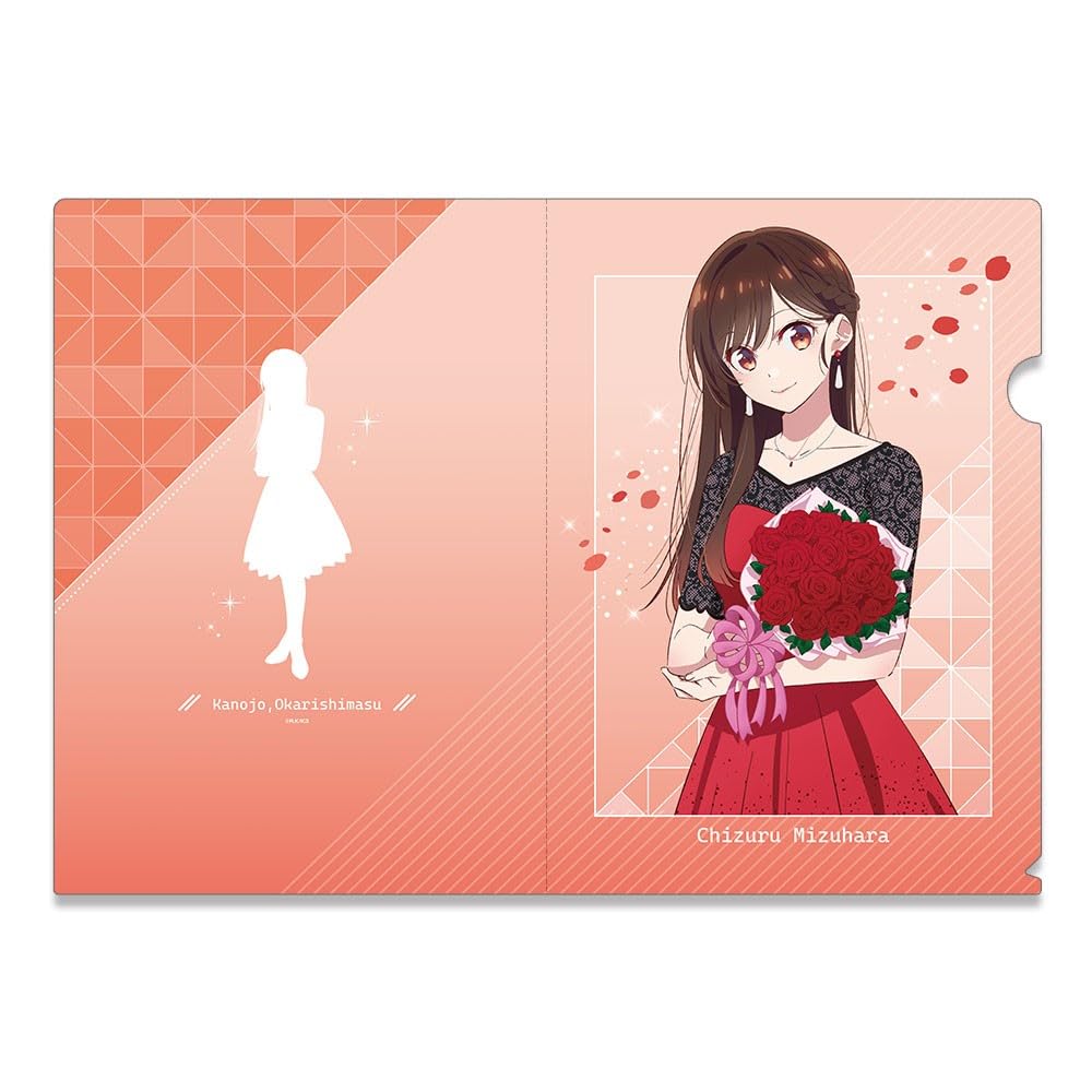 彼女、お借りします　検定　水原千鶴　A4クリアファイル 彼女、お借りします クリアファイル 水原千鶴 私服ver.[アズ