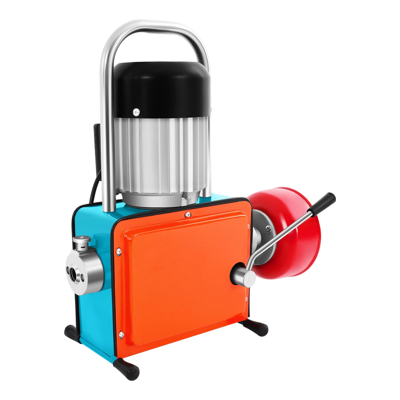 Déboucheur électrique, Furet 1000W avec ressort 12m | Moteur cuivre pur, refroidissement intégré pour débouchage toilette, évier et canalisation