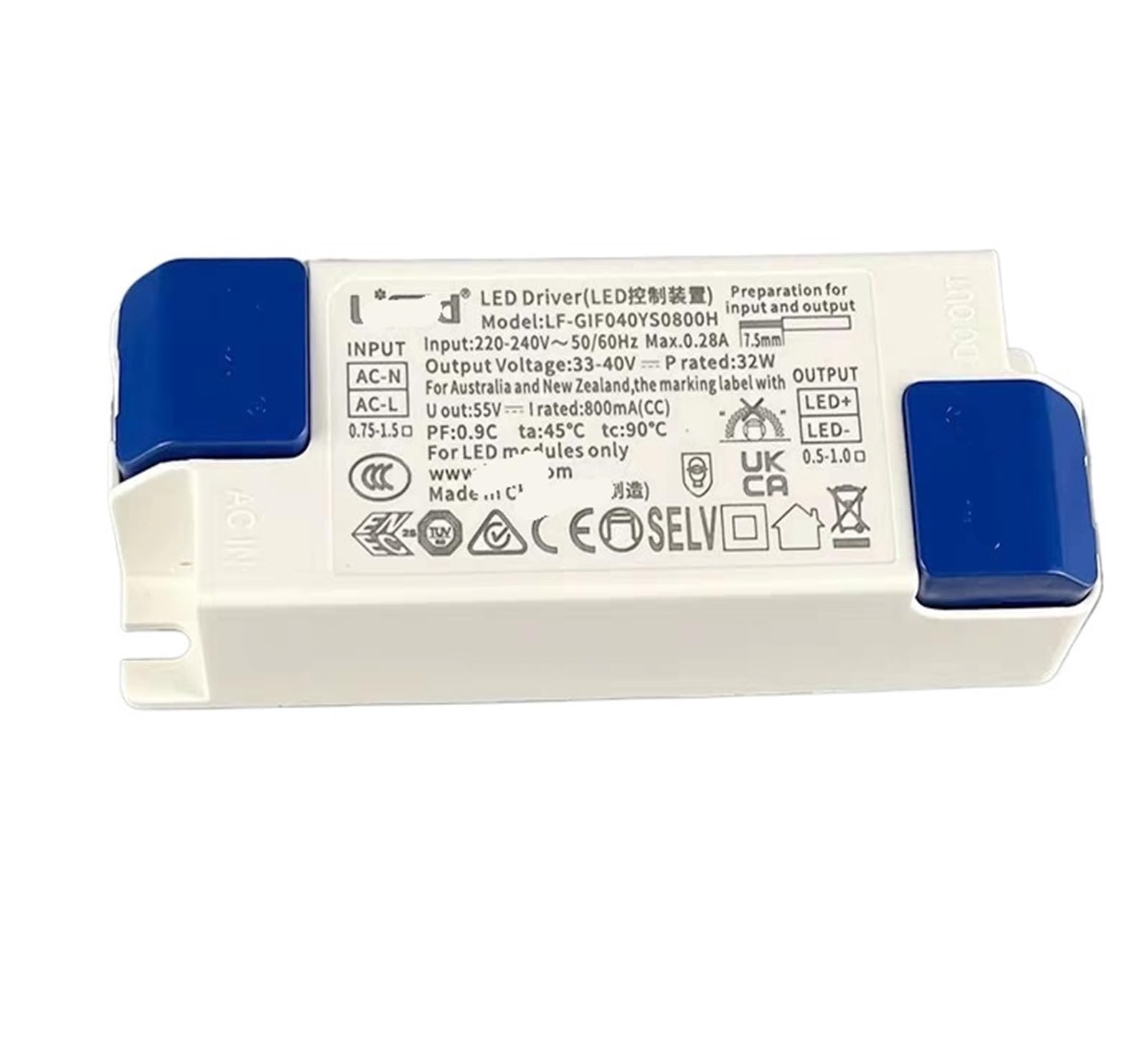 GJZIFGFWQ Drive Power Supply Town Rectifier Transformer Adapter high P no Flicker 25w 28w 30w 32w 34w 38w 42w 48w(32w 800)