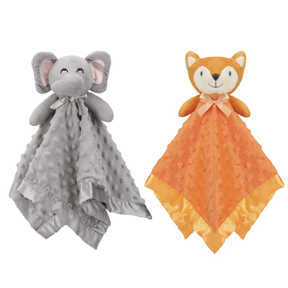 Pro GoleemElephant and Fox Security Blanket,16''