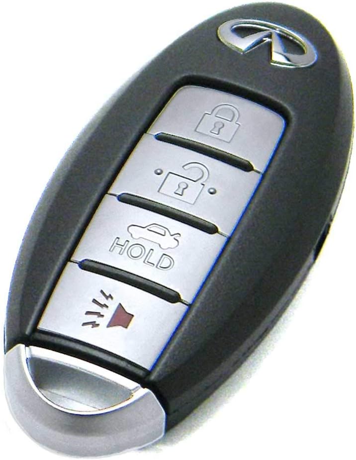 Amazon Com Oem 4 Button Smart Key Fob Remote Compatible With Infiniti Fcc Id Kr5s180144014 P N 285e3 4hb0c Automotive