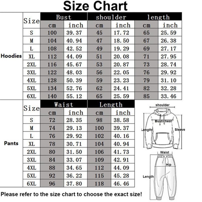 Conjunto de chándal Impreso en 3D de Papá Noel Sudadera con Capucha Unisex + Pantalones Conjunto de 2 Piezas Ropa de Pareja Oversize Informal para Fiestas navideñas