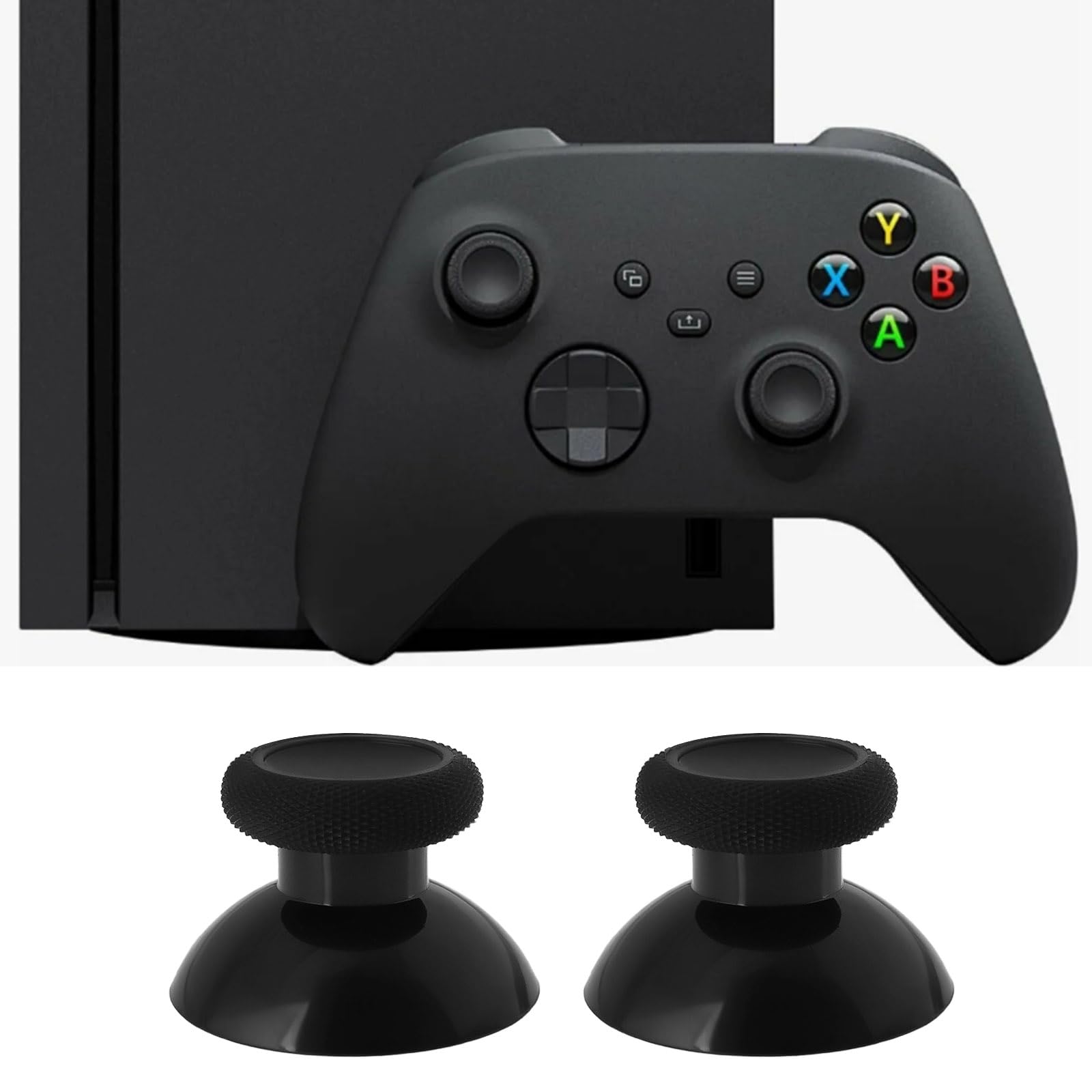 Create idea 1 Juego de Reemplazo de Botones RB Y LB para Consola de Juegos Compatibles con El Controlador Xbox Series X S (Modelo 1914) Color Negro