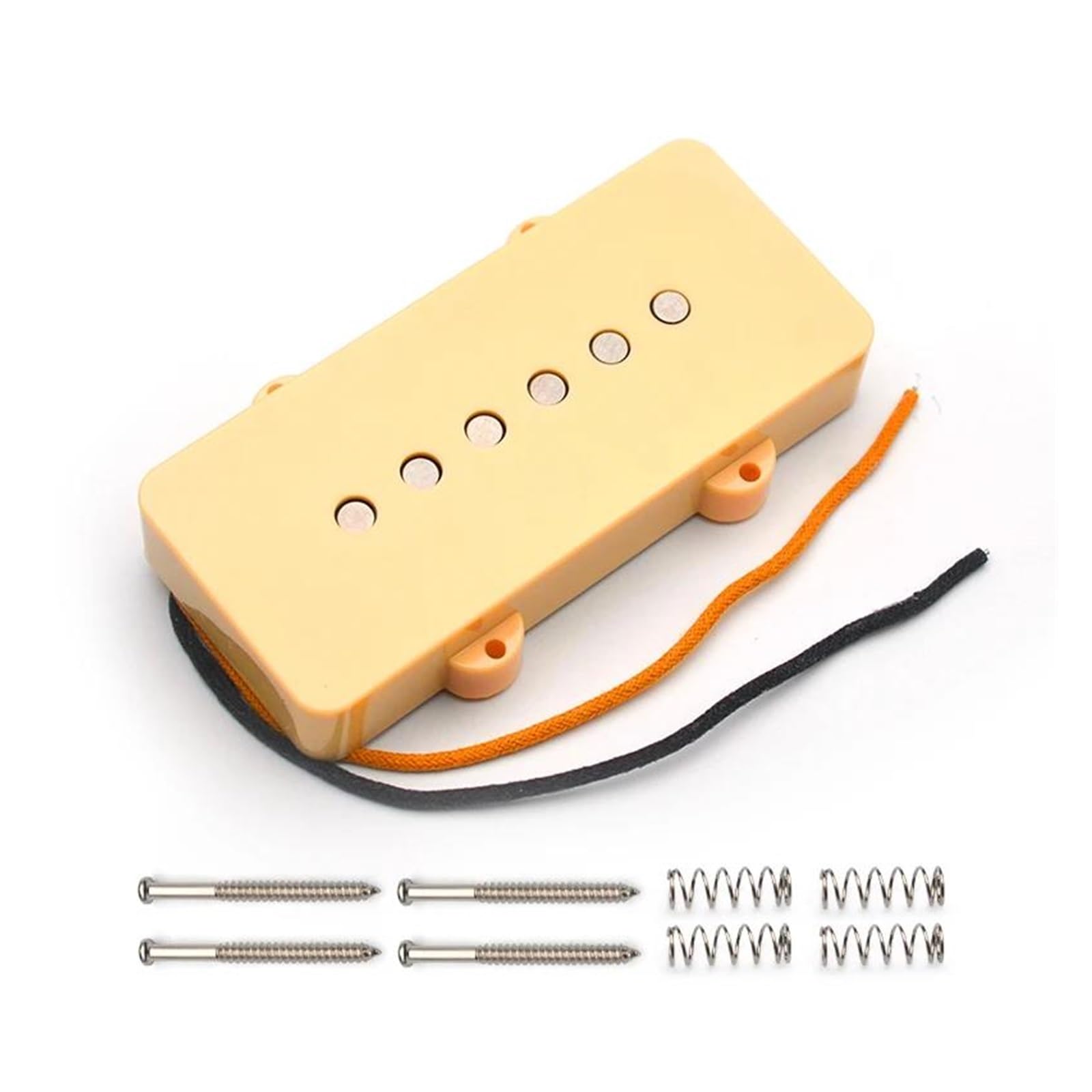 Alnico 5 Retro Single Coil 6 Saitiger E Gitarren Tonabnehmer In Mehreren Farben 8.1 KB 8.8 K(Yellow N and B)