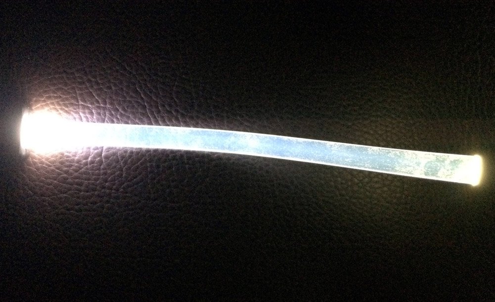 corpereal 2M Flat Side Glow Light Fiber Optic Cable