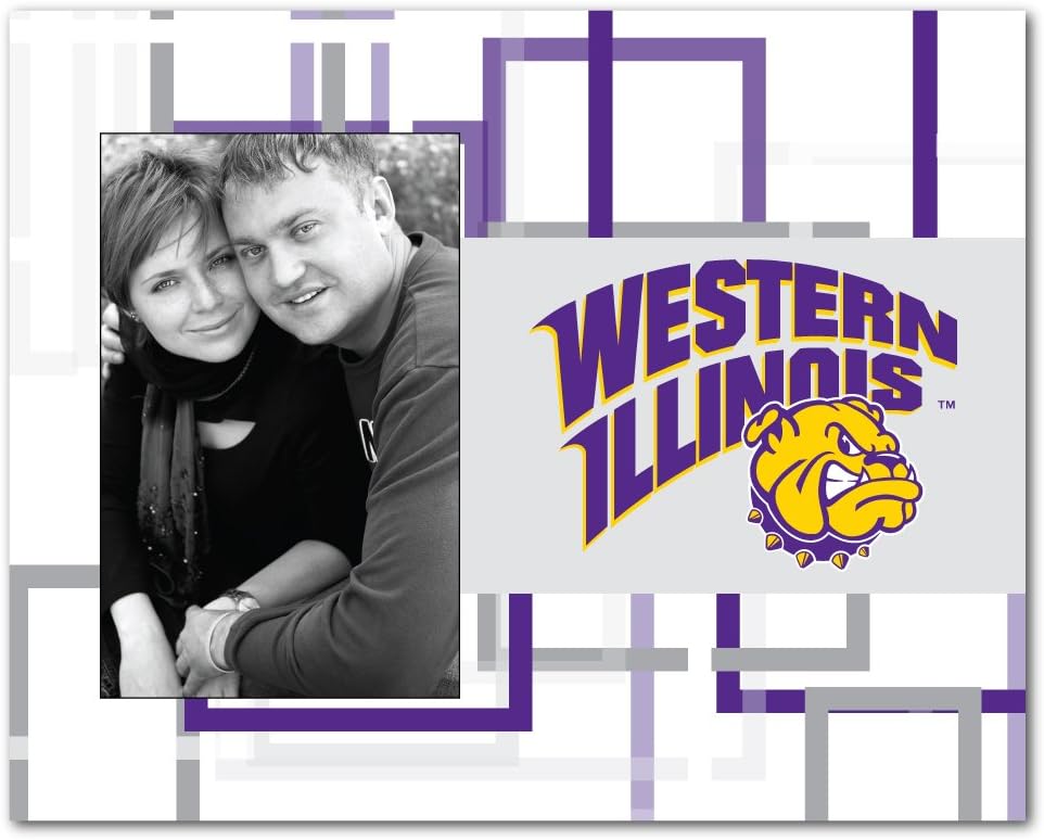 VictoryStore Gift Frame - Western Illinois University Picture Frame - Squares Design