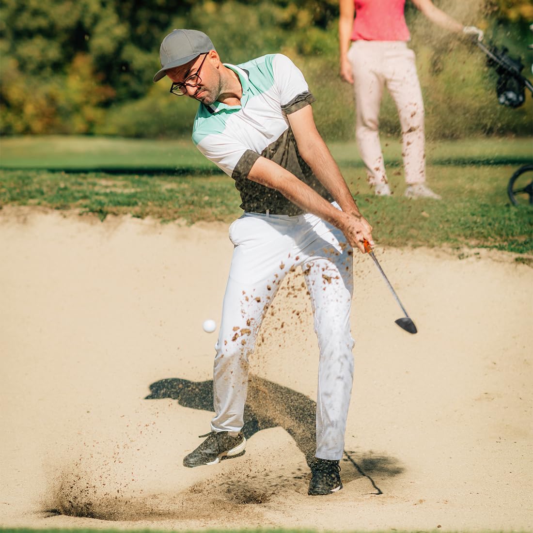 MAZEL Cale de lob de golf 70 degrés 89 cm droitier, coin de sable de visage fraisé CNC, cale picthing