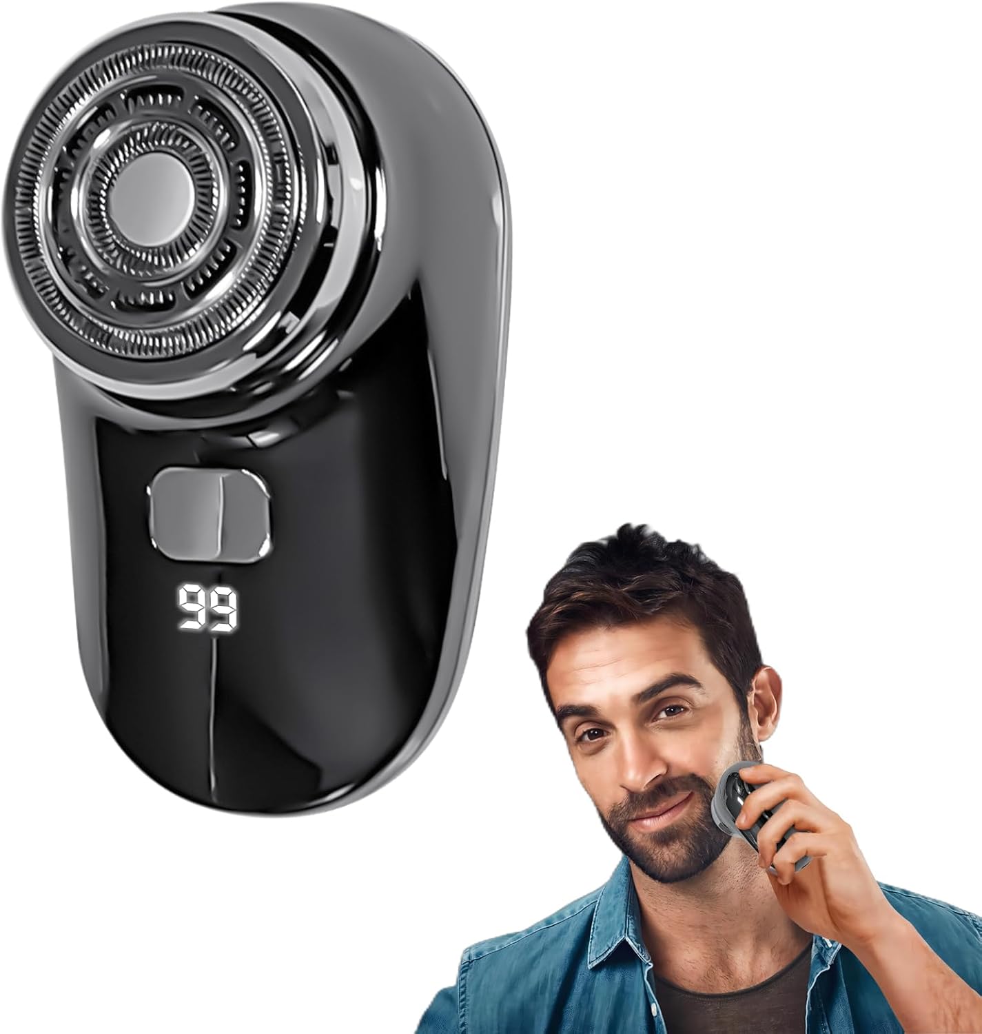 Mini Shaver, Portable Electric Shaver, Electric Razor for