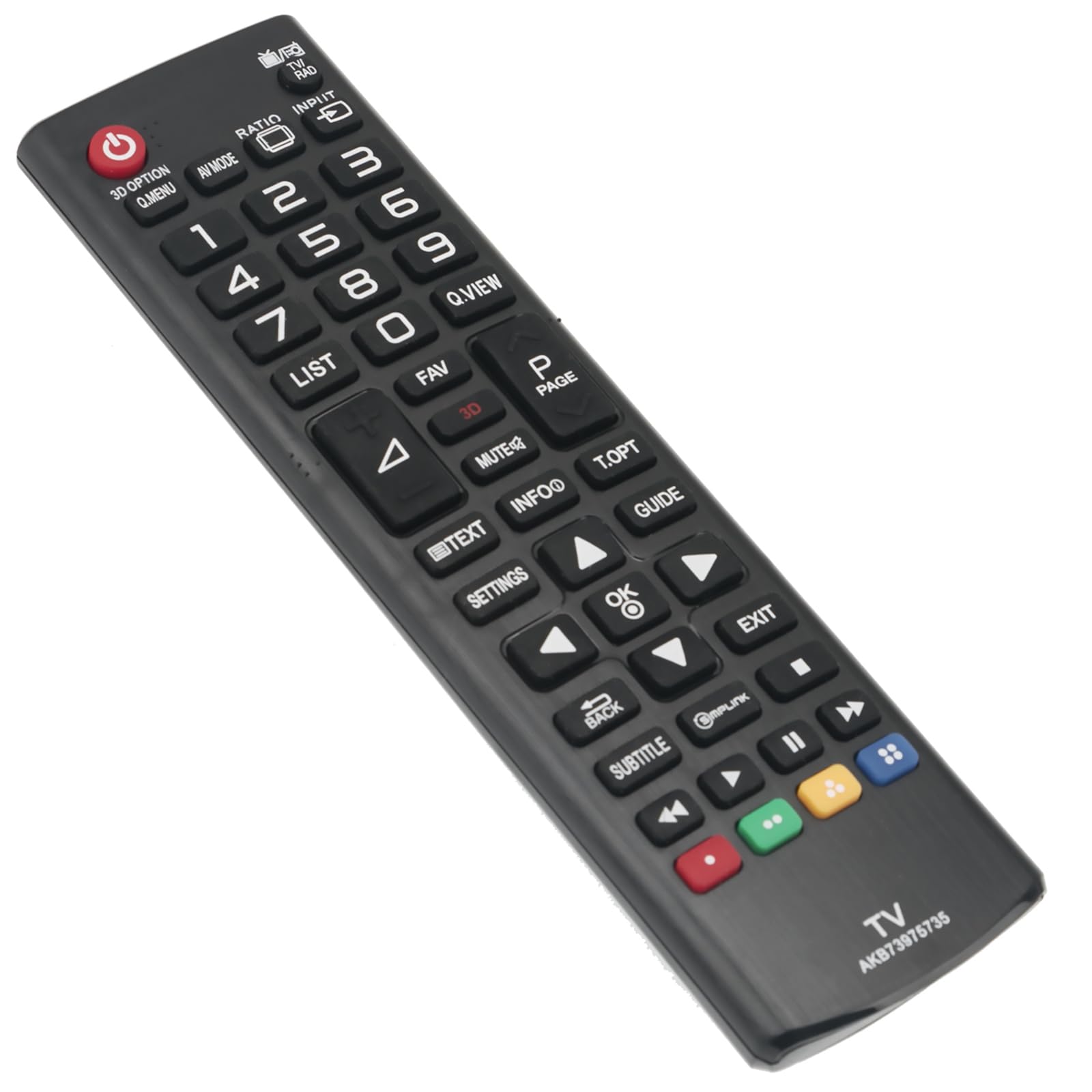 Télécommande AKB73975735 pour TV LCD LG et modèles compatibles - 5