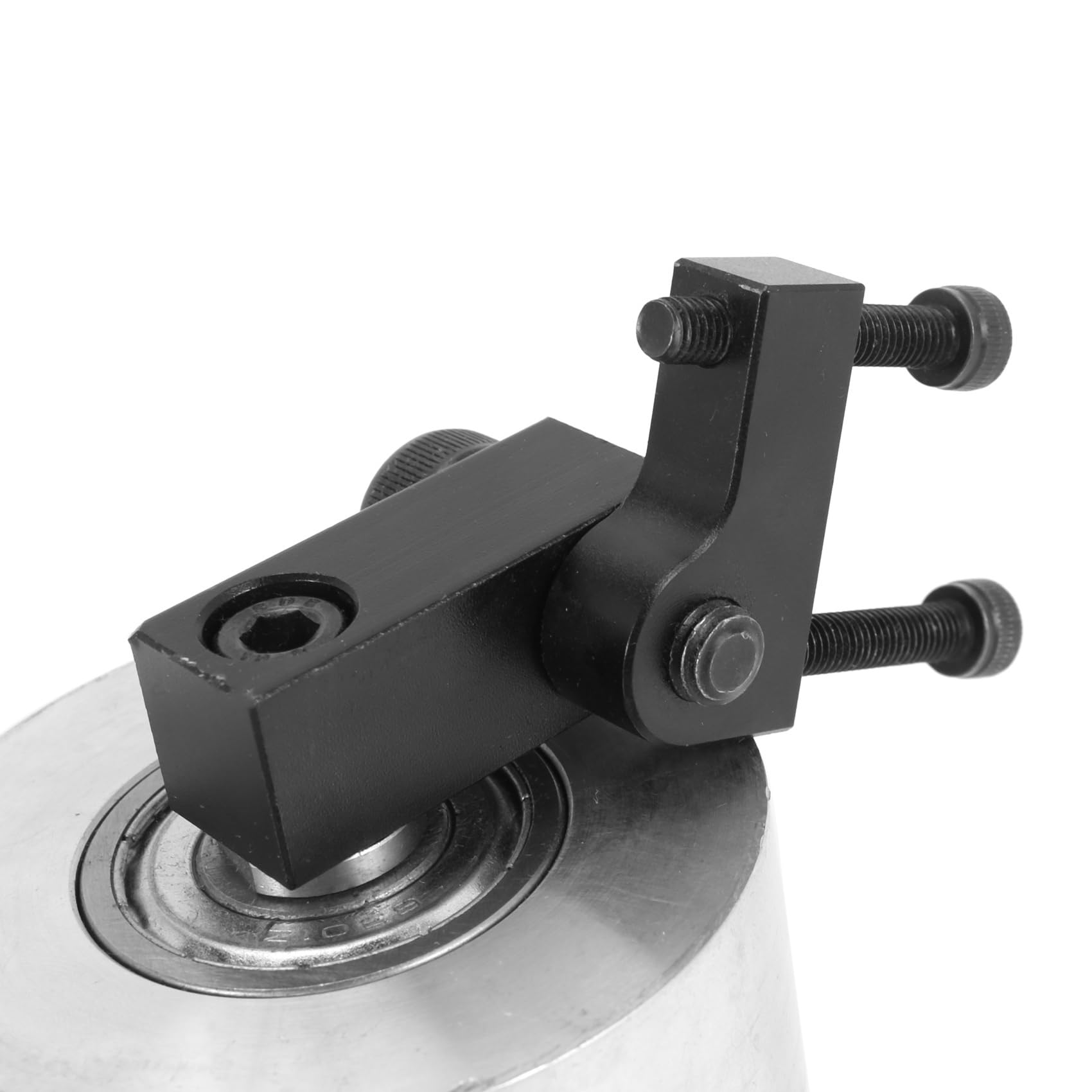 2 ruote per smerigliatrice a cinghia, diametro 68 x 50 mm, in lega di alluminio 6301, per smerigliatrice, lavorazione fai da te