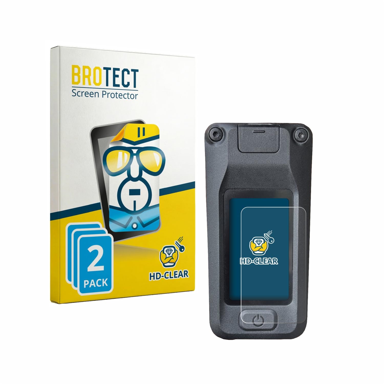 brotect Pellicola Protettiva per Amflow DJI Avinox Protezione Schermo (2 Pezzi) [Trasparente, Anti-Impronte]