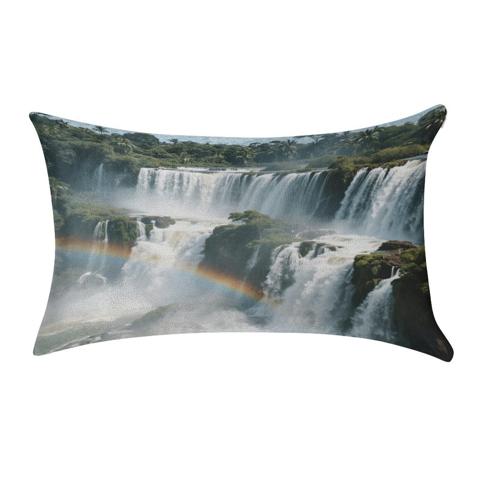 Fekiloot Style Iguazu Falls Pillow Covers Home Decor Pillow Cases
