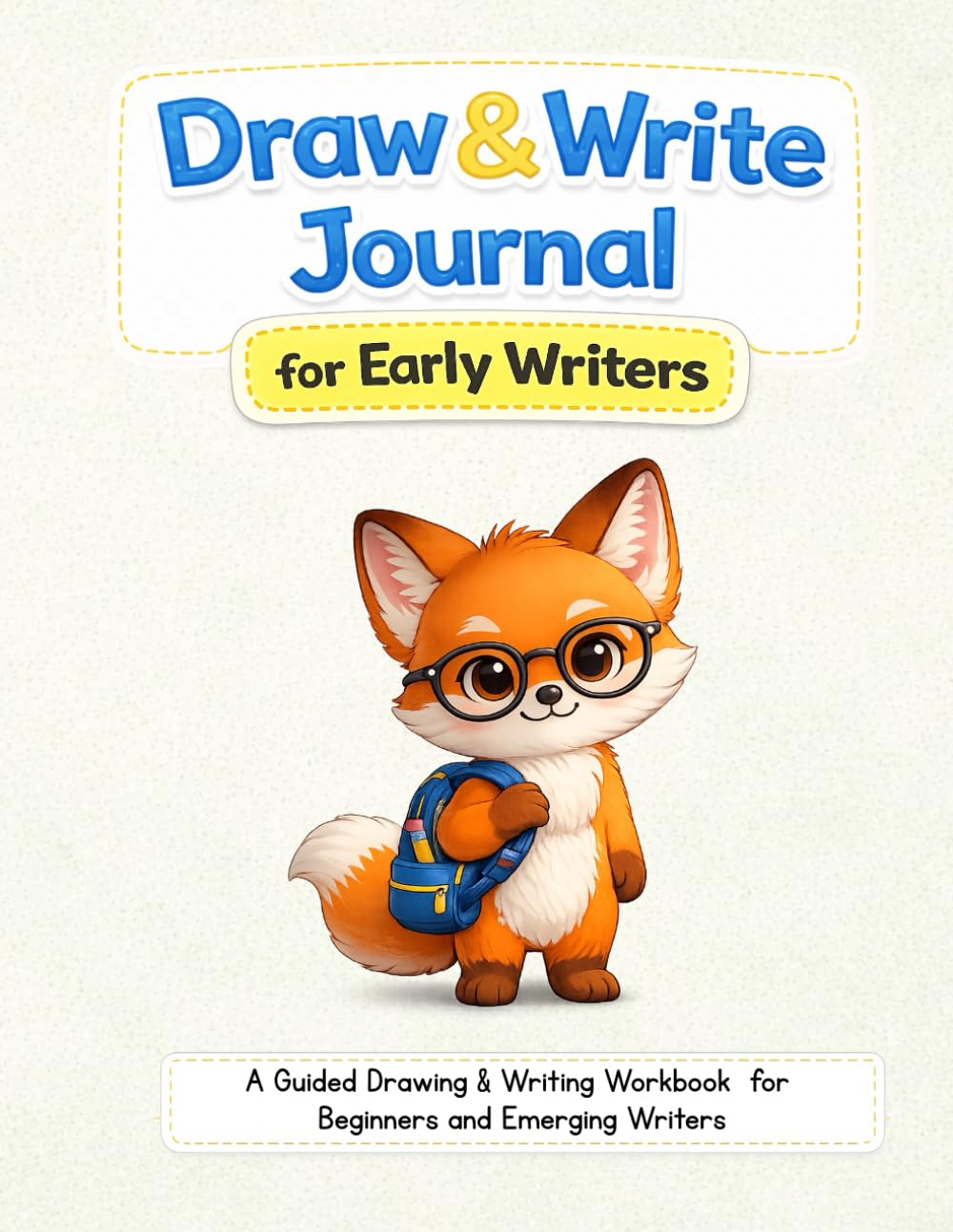 Draw & Write Journal for Early Writers: A Guided Drawing & Writing Workbook for Kindergarten and Beginning Writers