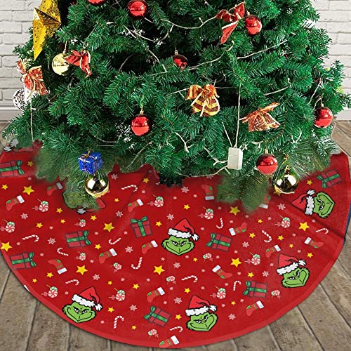 Christmas Tree Skirt ,Christmas Tree Decorations ,Christmas Ornament For Home Decor For Xmas Party Supplies Gift 30" #TOP1
