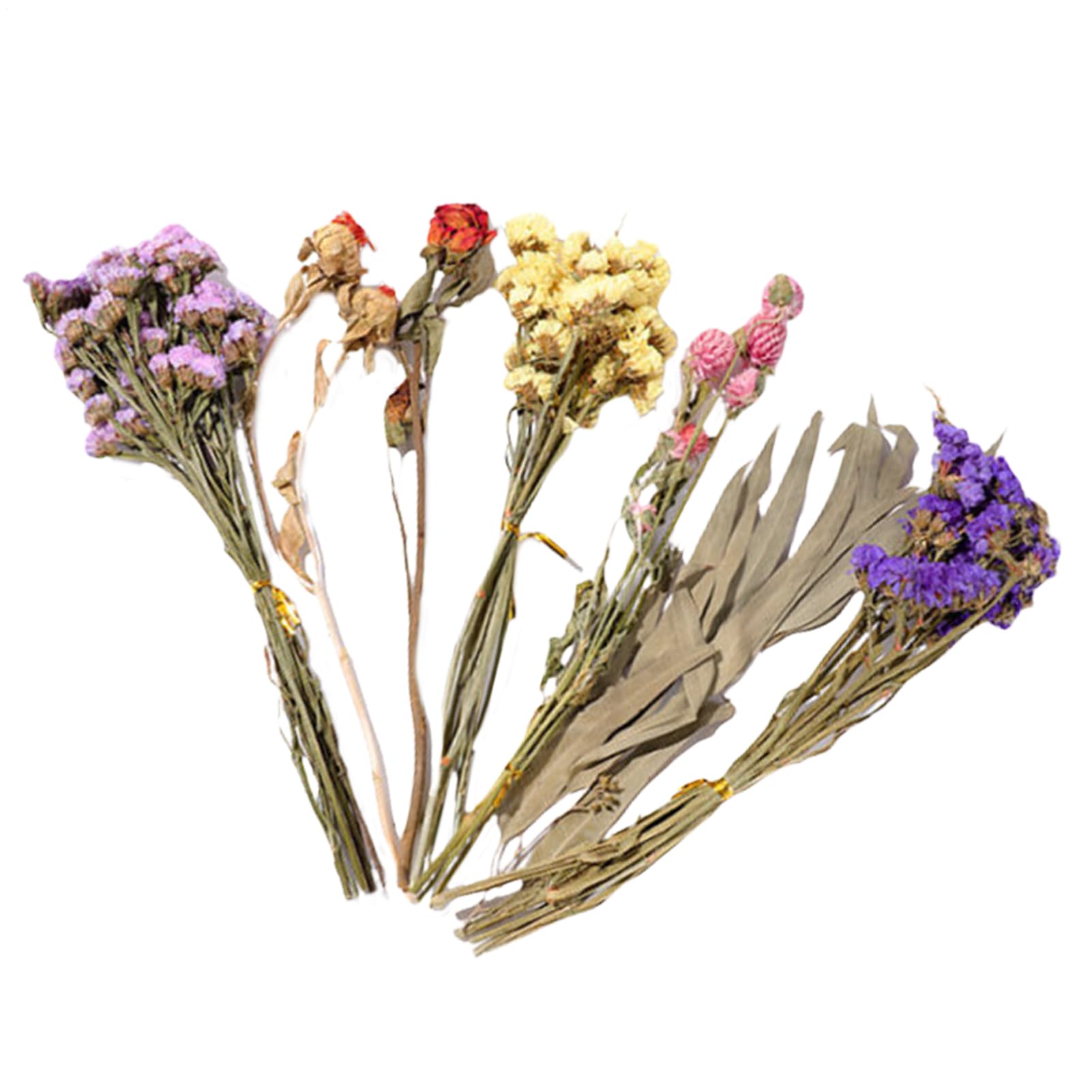 MLqkpwy Small Animal Flowers Habitat Decor,25cm Floral Hamster Cage Accessories,Dried Flower Hamster Bedding, Habitat Decor Sprays Set For Hamsters