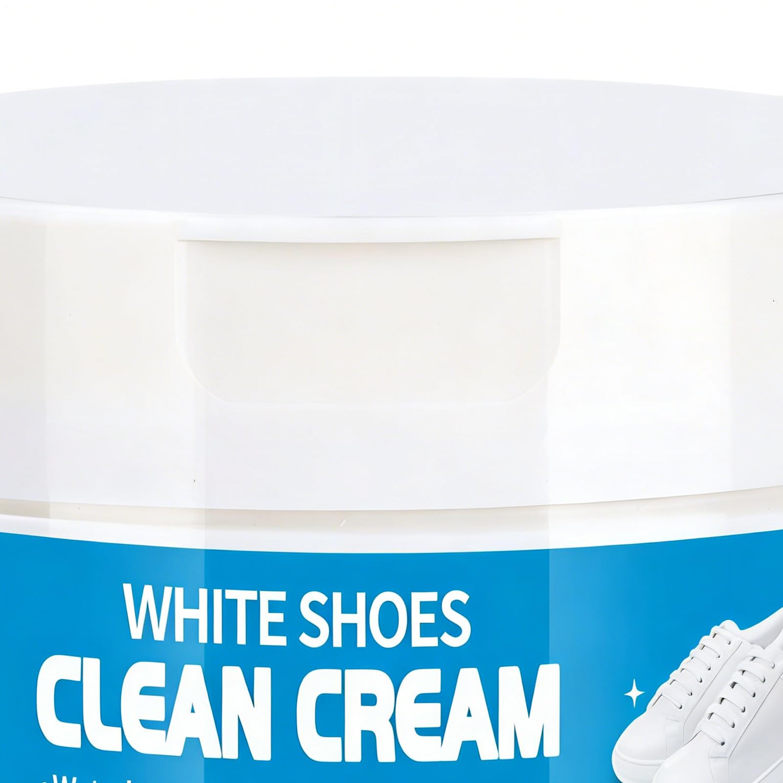 Nettoyant Baskets | Crème Sans Rinçage,Détergent pour Baskets Tennis Blanc,Entretien Taches Cuir Caoutchouc Toile Bottes Intérieur Maison Salle de Bain