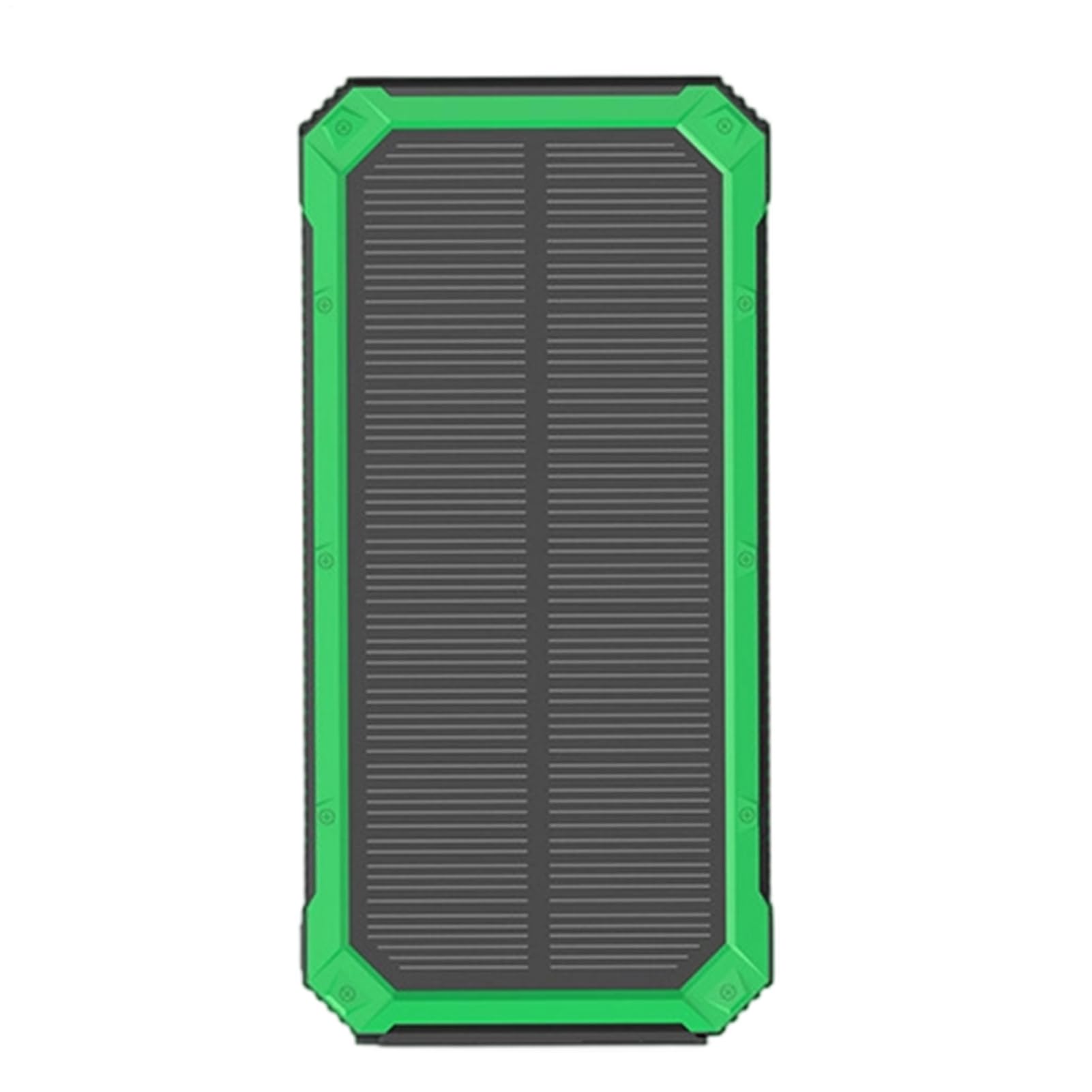 Chargeur Solaire Pack Batterie Port USB Étanche Survie