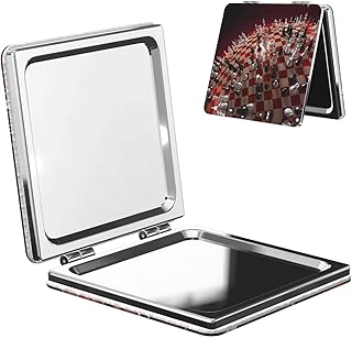 International Chess Portable Pocket Makeup Mi...