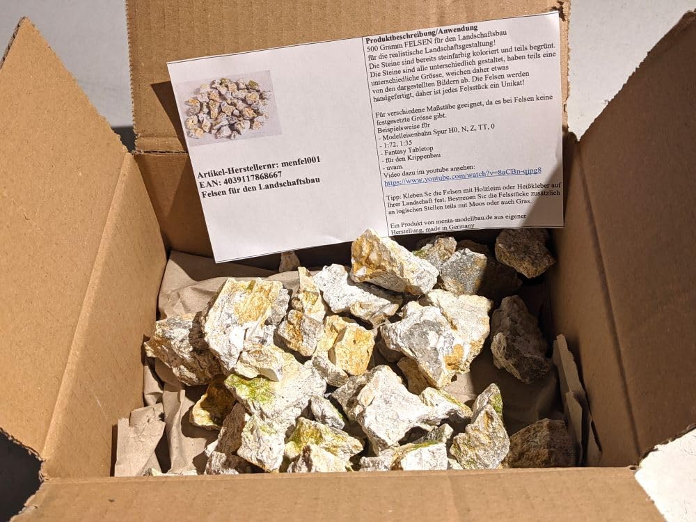 Rocce per paesaggistica, 500 grammi