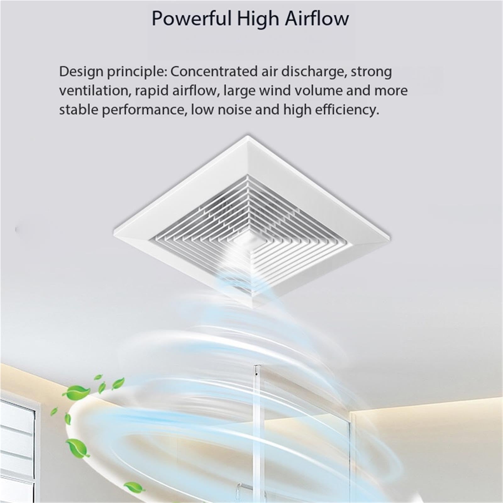 Ventilador de ático Ventilador Unidad de cambio aire